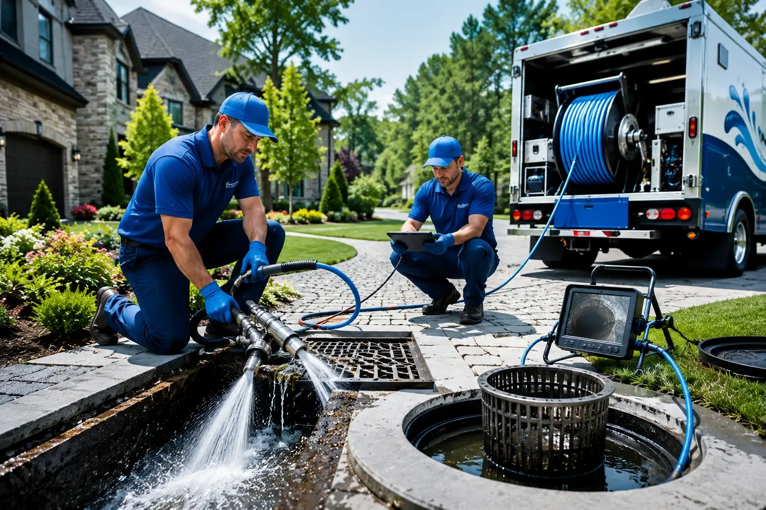 Local outdoor drain cleaning professionals in Rockford, MI